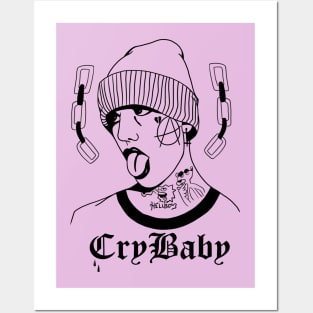 Lil Peep (cry baby) Posters and Art